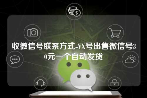 收微信号联系方式-VX号出售微信号30元一个自动发货