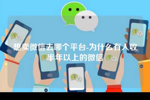 想卖微信去哪个平台-为什么有人收半年以上的微信